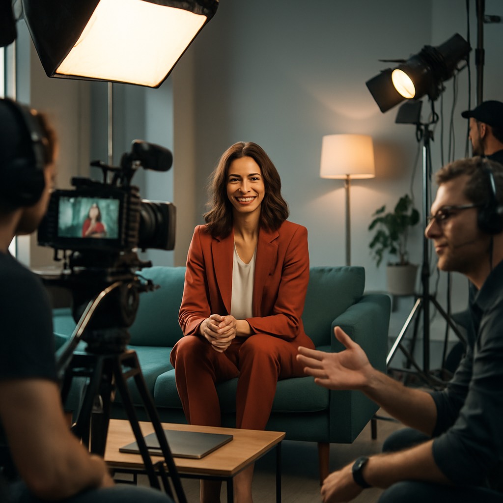Vor der Kamera – Werbefilm